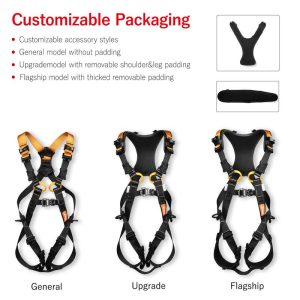 Camnal Lightweight Full Body Harness - detail view